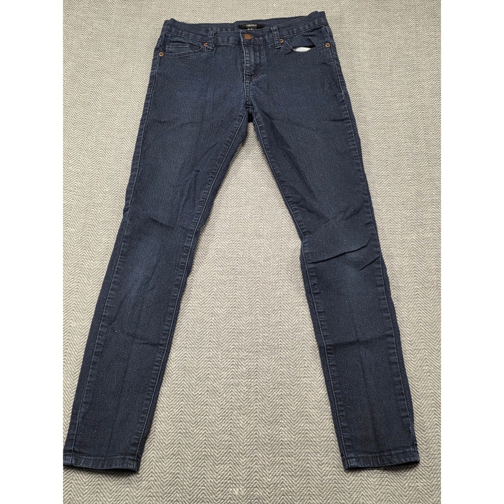 Forever 21 Womens Blue Denim Skinny Jeans Size 26